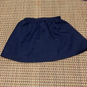 Girls navy blue skirt
